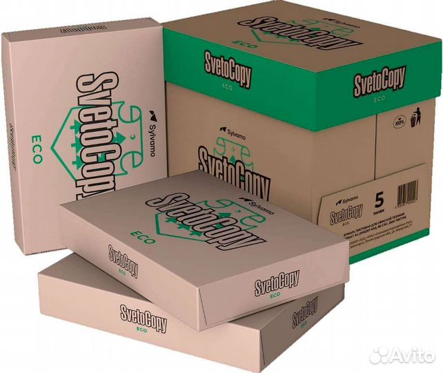 Бумага a4 svetocopy Eco