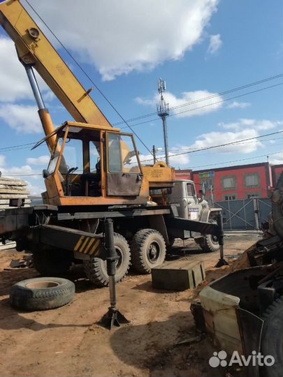 Аренда и услуги автокрана, 16 т, 18 м, с гуськом 7 м