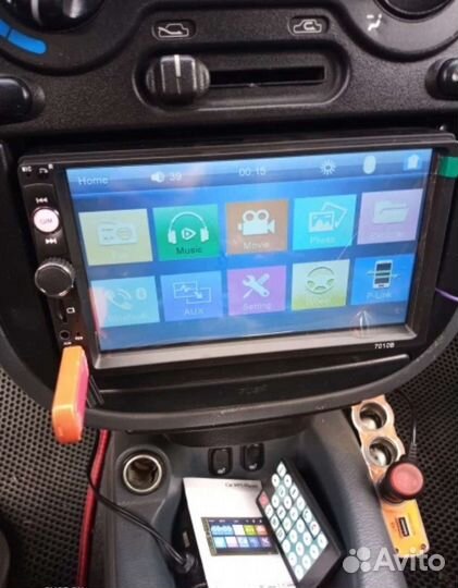 Магнитола Podofo 2 din Bluetooth