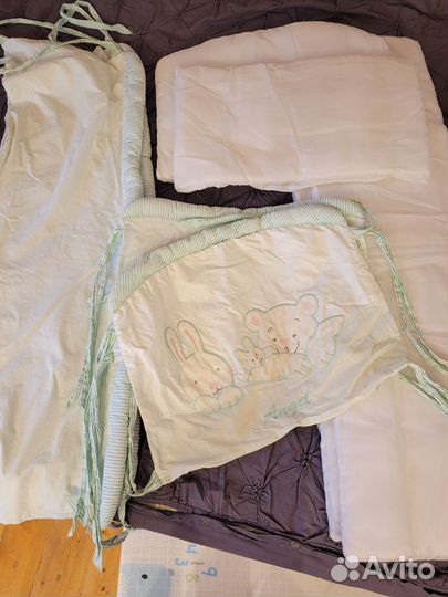 Бортики в детскую кроватку