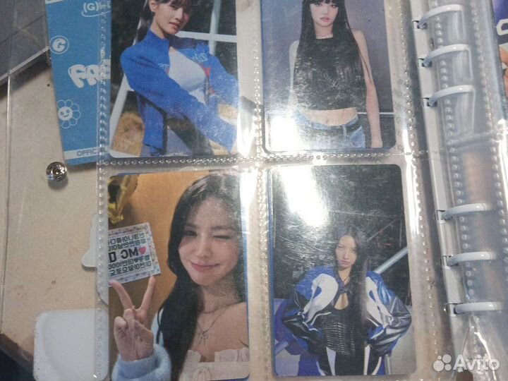 К поп карты без Биндера с протектором за доплату