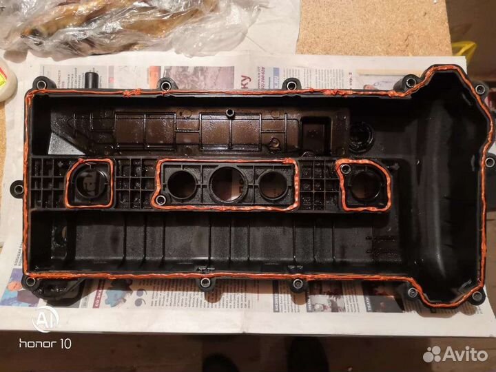 Прокладка клапанной крышки на ford escape 2.3