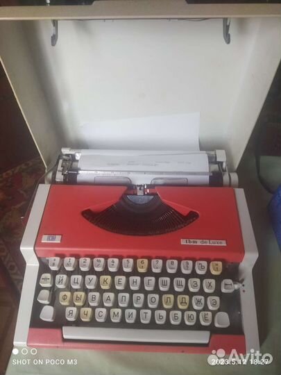 Портативная печатная машинка