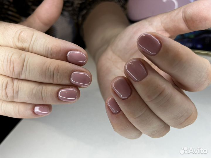 Наращивание ногтей маникюр