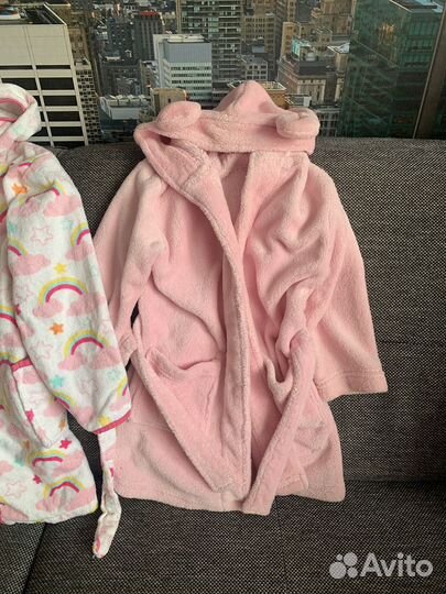 Детский банный халат