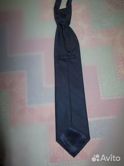 Галстук мужской синий, новый
