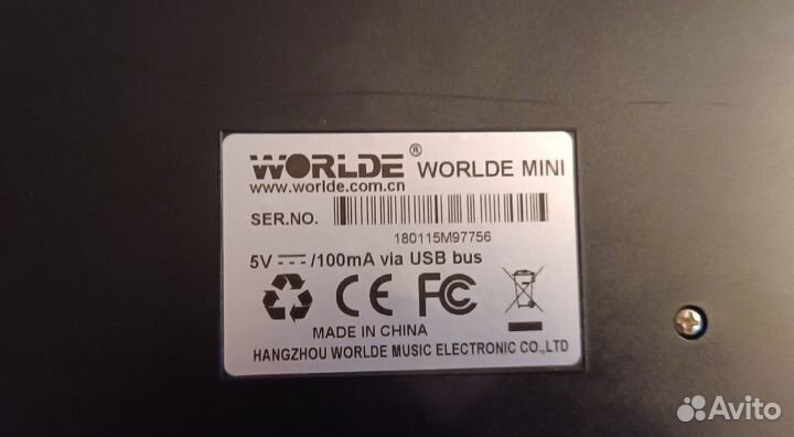Midi-Клавиатура Worlde mini