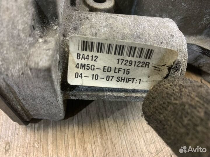 Заслонка дроссельная Ford C-Max CB3 1.8 qqdb 2007