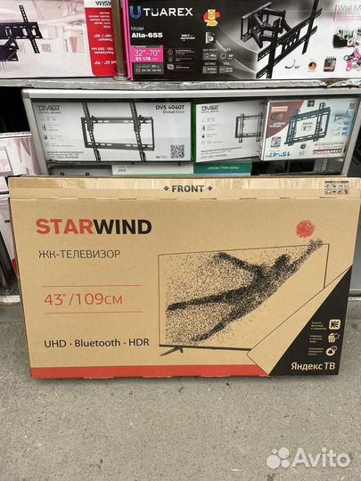 Тв 4К Starwind 43