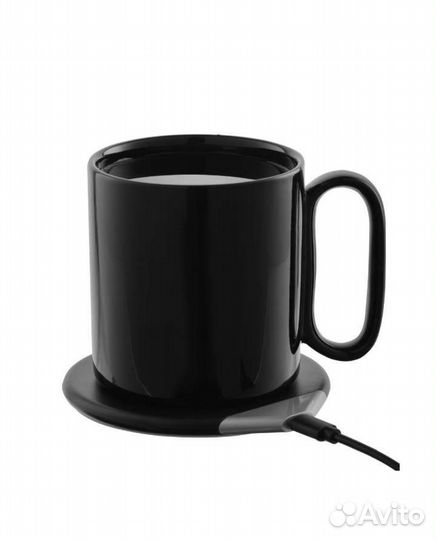 Кружка с подогревом и беспроводной зарядкой