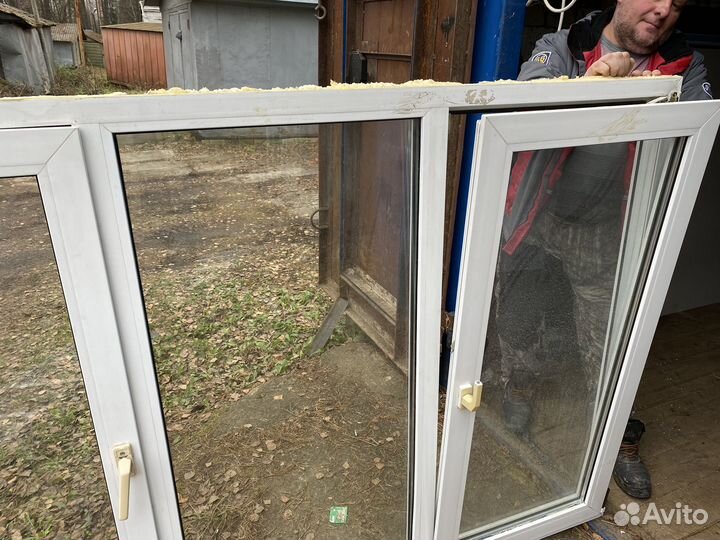 Окна пластиковые бу