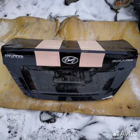 Крышка багажника Hyundai Solaris