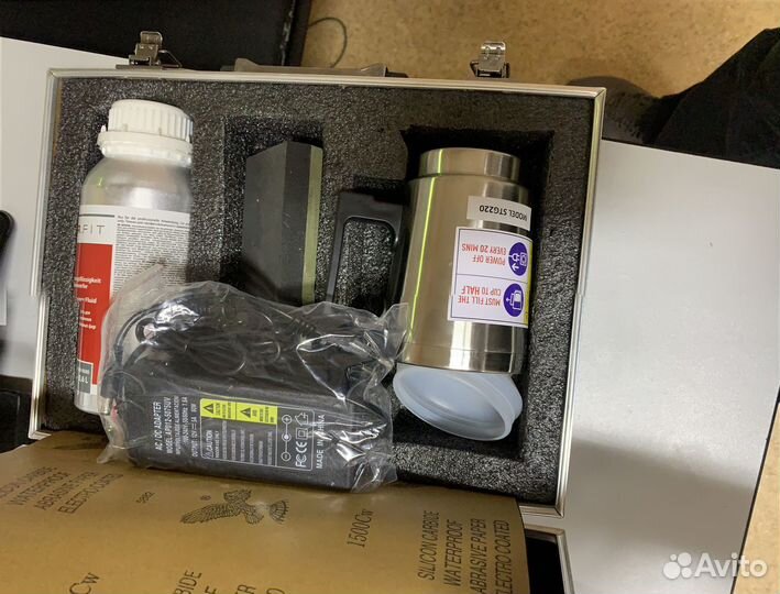 Набор полировки фар carfit, новый