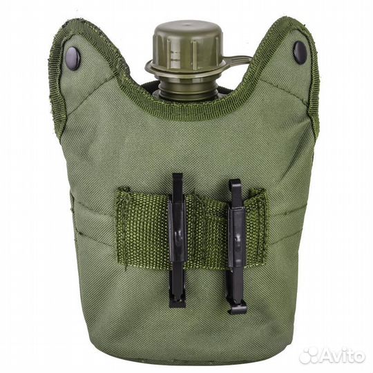 Одноквартовая фляжка с подстаканником 