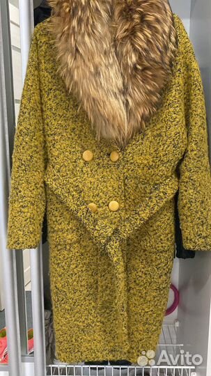 Пальто зимнее