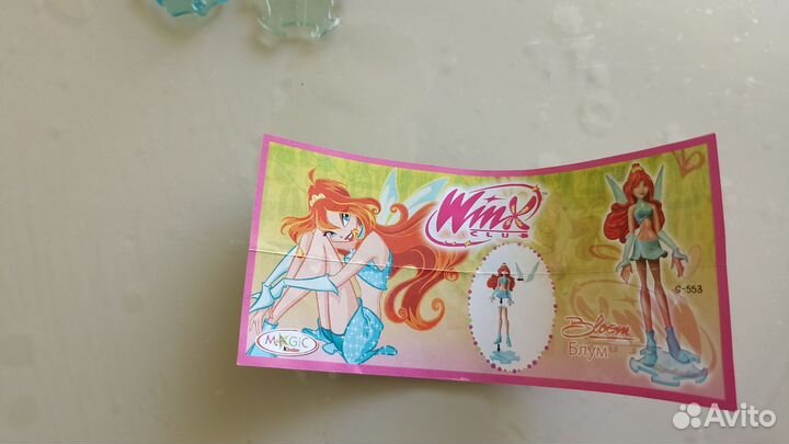 Фигурка винкс, winx Блум с вкладышем