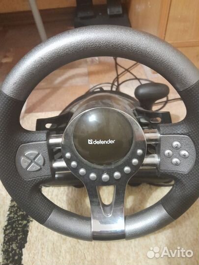 Logitech руль с педалями