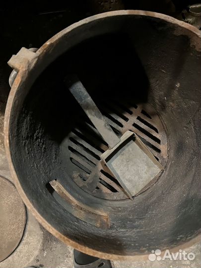 Печь буржуйка чугунная СССР