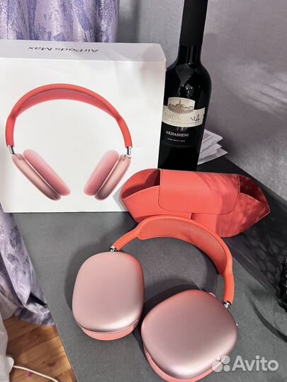 Беспроводные наушники apple airpods max розовые