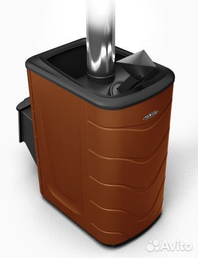 Дровяная печь тмф Гейзер 2014 inox терракота да зк