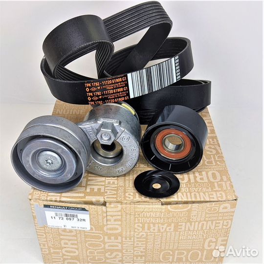 Ремень генератора 7pk1792 Duster 2.0 16V с кондици