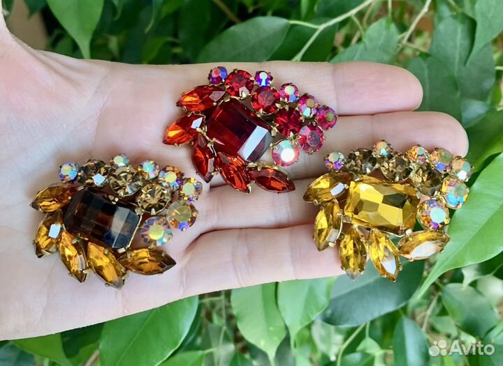 Винтажные броши и бусы Чсср и СССР