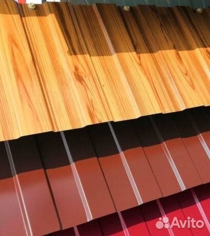 Профнастил С8 окрашеный, м2