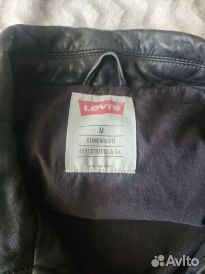 Кожаная куртка levis оригинал