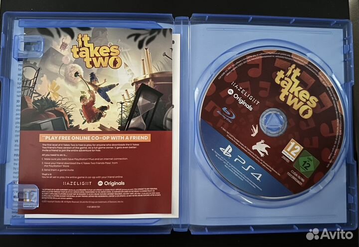Игра для ps4 It takes two