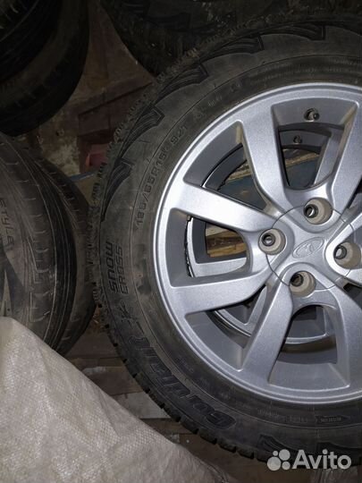 Зимняя резина r15 в сборе