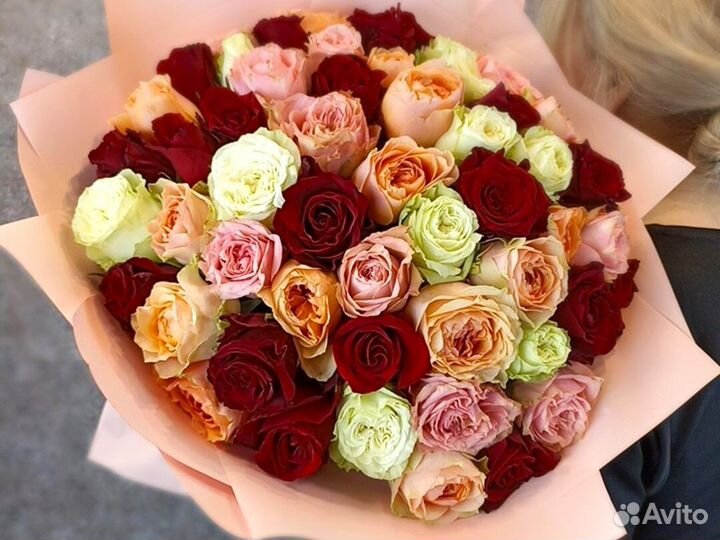 Розы Цветы Букеты 25 51 101