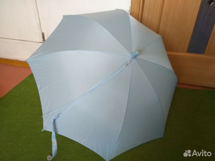 Зонт детский голубой