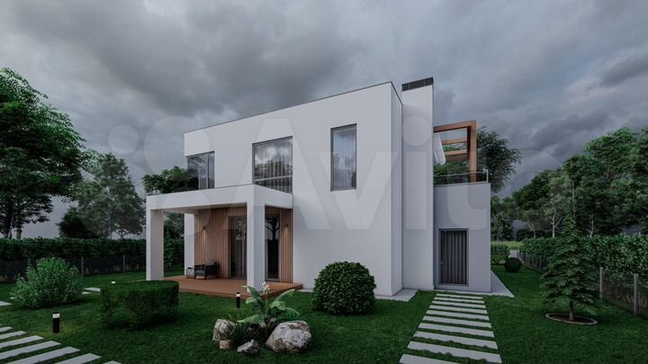 Дом 187,4 м² на участке 17,7 сот.