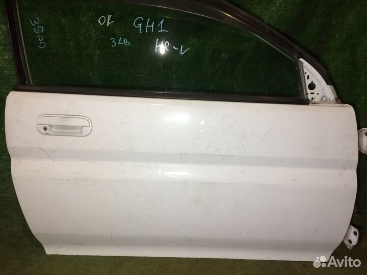 Дверь правая Honda HR-V GH2 Белая царапины