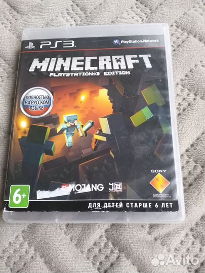 Диск пс 3 Майнкрафт