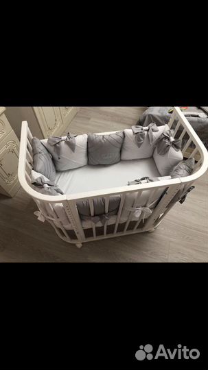 Детская постель в кроватку