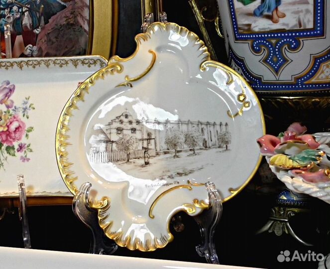 Тарелка.19 век.Франция.Haviland.Лимож