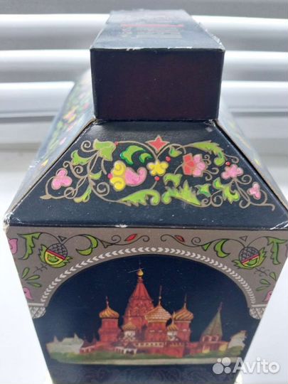 Коробка от духов Черный Ларец 1960гг