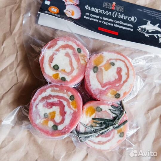 Фишроллы из морепродуктов