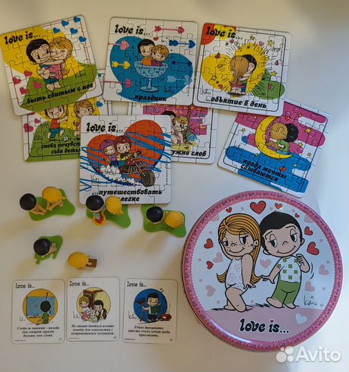 Коллекция Love is фигурки, паззлы, магниты