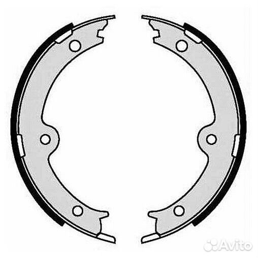 Колодки тормозные барабанные задние Brembo S 83 56