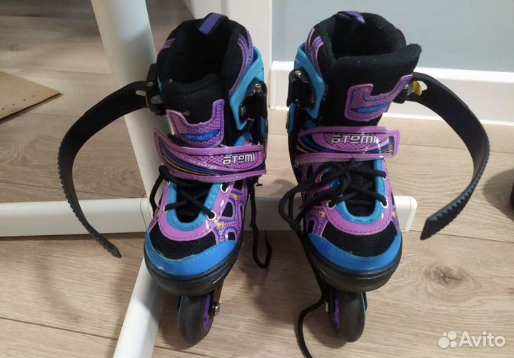 Роликовые коньки раздвижные 27-30