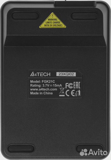 Числовой блок + мышь A4Tech Fstyler FG1600C Air клав:серый мышь:серый/черный USB беспроводная slim