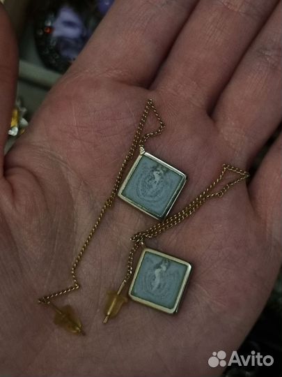 Серьги женские poison drop