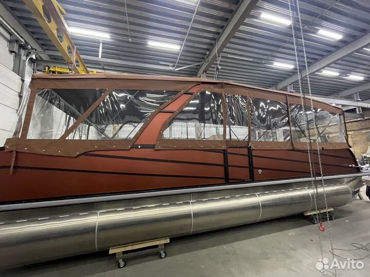 Понтонный катамаран моторный BRO 9.5