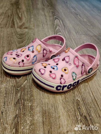 Crocs сабо детские резиновые
