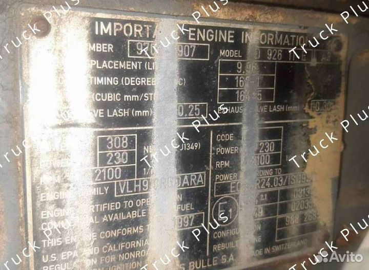 Двигатель Liebherr D926