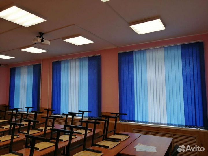 Жалюзи вертикальные тканевые, мультифактурные