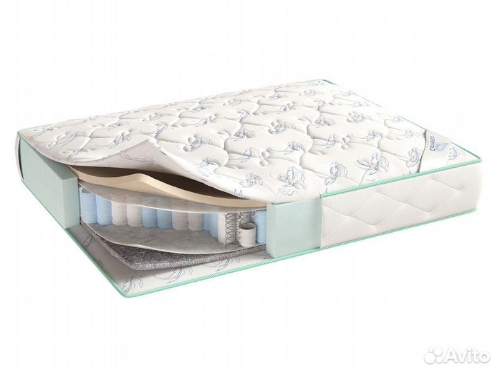 Матрас на независимых пружинах с кокосом В наличии