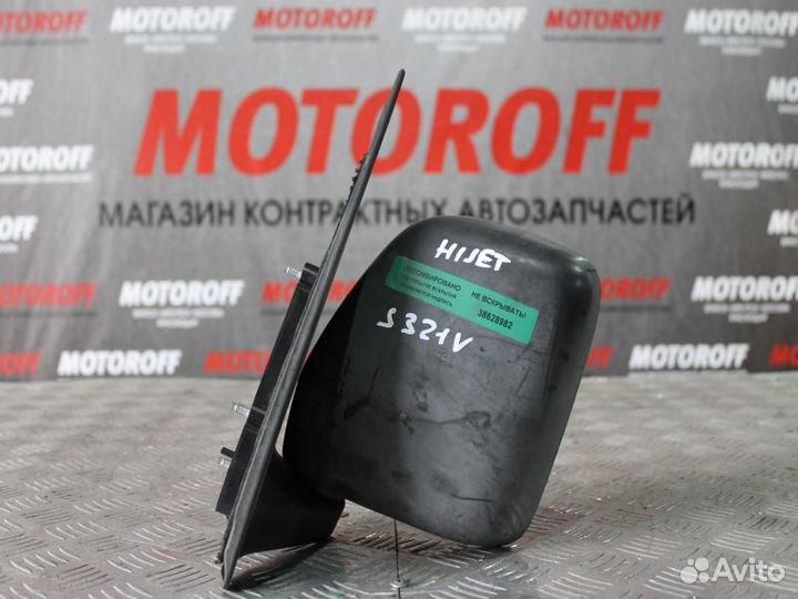 Зеркало левое Хайджет S321V дерево А982